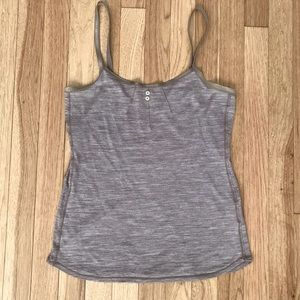 MEC MEDIUM Merino Wool Tank Top Tan Beige Brown